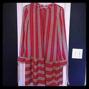 Loft drop waist dress